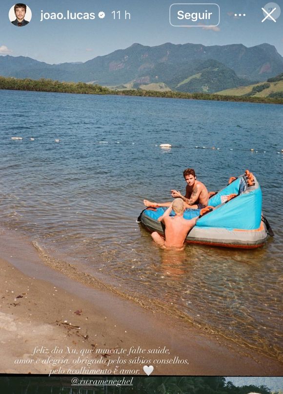 João Lucas homenageou a sogra com uma foto íntima que gerou polêmica nas redes sociais