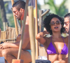 Teve climão? Bella Campos e Cauã Reymond são flagrados juntos pela primeira vez após caos nos bastidores de ‘Vale Tudo’