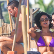 Teve climão? Bella Campos e Cauã Reymond são flagrados juntos pela primeira vez após caos nos bastidores de ‘Vale Tudo’