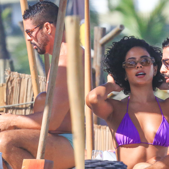 Teve climão? Bella Campos e Cauã Reymond são flagrados juntos pela primeira vez após caos nos bastidores de ‘Vale Tudo’