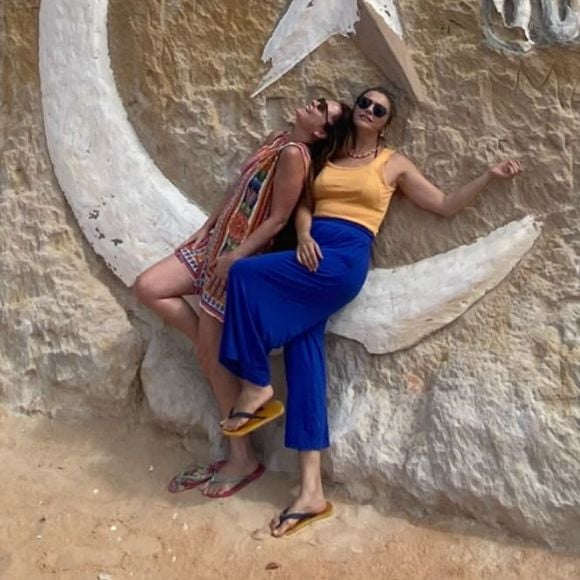 Claudia Abreu e Titina Medeiros eram muito amigas