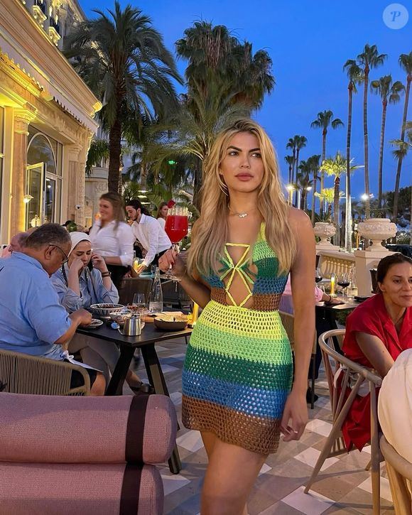 Day Magalhães foi a primeira modelo a expor troca de mensagens com Vini Jr.