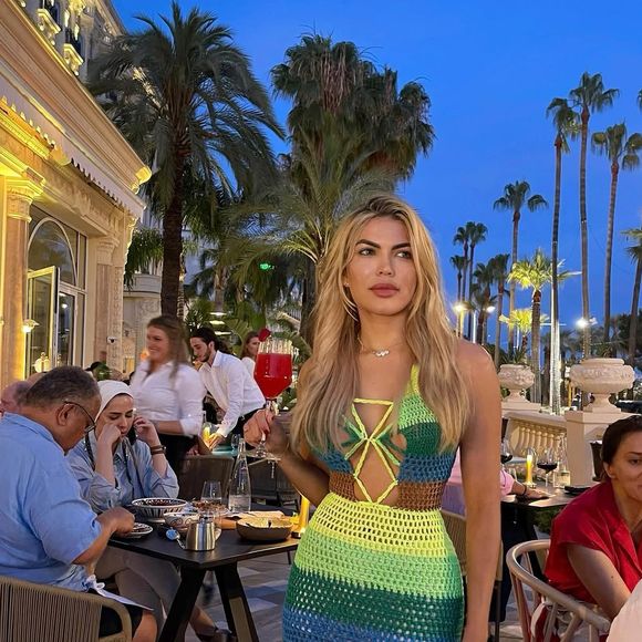 Day Magalhães foi a primeira modelo a expor troca de mensagens com Vini Jr.