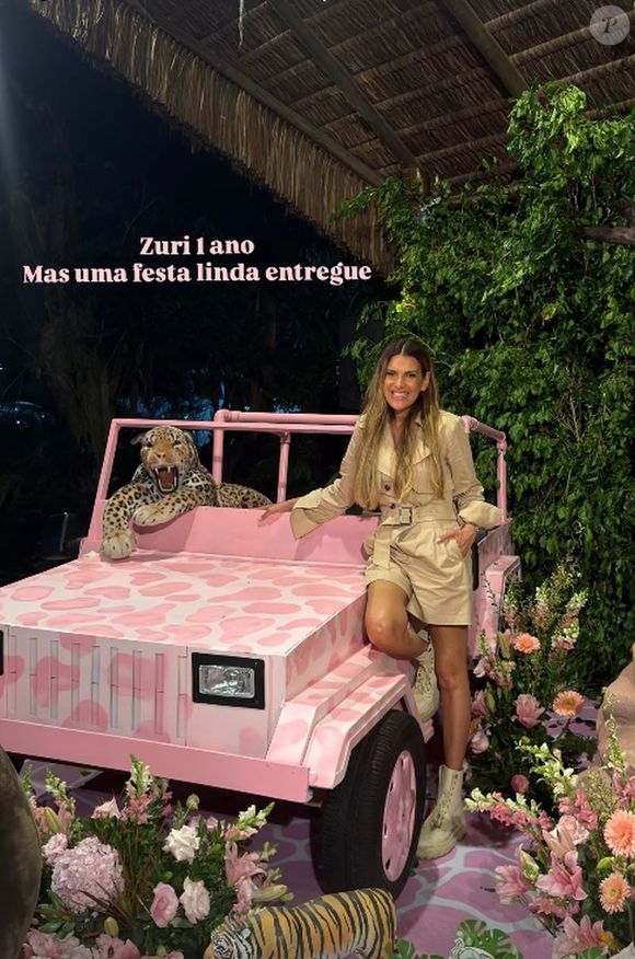 A festa da filha de Ludmilla e Brunna Gonçalves foi organizada por Andréa Guimarães