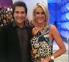 Ana Hickmann garantiu que só descobriu a coincidência fashion quando as assessorias das emissoras divulgaram as fotos