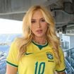 Vídeo mostra reação de Virgínia Fonseca ao ser xingada por torcida do Brasil após gol de Vini Jr. Veja!