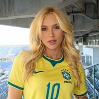 Vídeo mostra reação de Virgínia Fonseca ao ser xingada por torcida do Brasil após gol de Vini Jr. Veja!