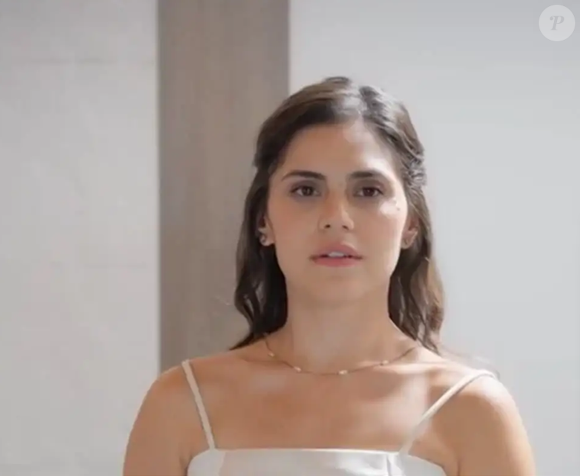 Jéssika Alves é a protagonista Nathalia, mulher que lida com os segredos do marido Sebastião Torres (Victor Sparapane).