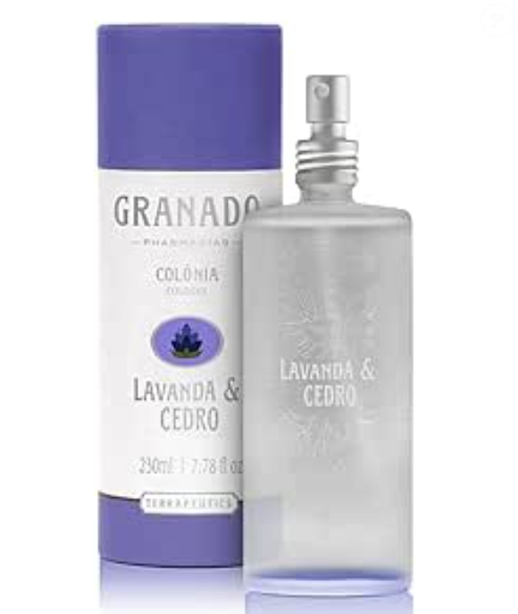 Considerada uma das melhores fragrâncias do mercado nacional para dormir, o perfume Lavanda e Cedro da granado traz notas de anis, figo, lavanda, tomilho e musk em uma deliciosa sensação de bem-estar.