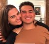 Hoje aos 43 anos, Thiara Palmieri se casou com Leonardo Santana há 18 anos e teve um filho, Heitor Palmieri, que hoje está enorme e com 16 anos