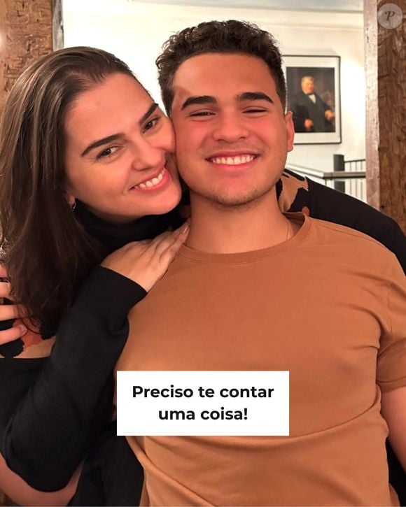Hoje aos 43 anos, Thiara Palmieri se casou com Leonardo Santana há 18 anos e teve um filho, Heitor Palmieri, que hoje está enorme e com 16 anos