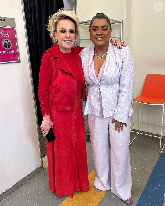 Uma das primeiras aparições de Preta Gil após o tratamento contra o câncer foi no 'Mais Você'