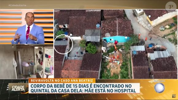 Mãe da bebê Ana Beatriz afirmou ter escondido o corpo da filha em um armário