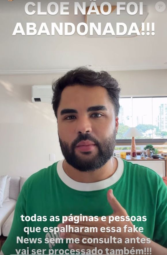 Lucas Guedez frisou que não abandonou a cachorrinha Chloe