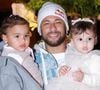 'Princesinhas do papai': Neymar publica foto rara com as filhas Mavie e Helena e se derrete pelas pequenas