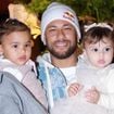 'Princesinhas do papai': Neymar publica foto rara com as filhas Mavie e Helena e se declara para as pequenas