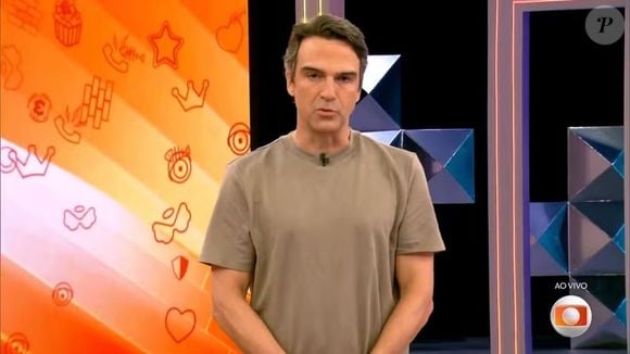 Internautas criticaram a postura de Tadeu Schmidt que anunciou a desistência de Pedro, mas não falou sobre o assédio a Jordana