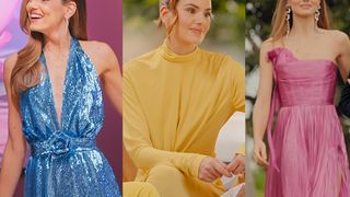 Românticos e elegantes: aqui estão as fotos e detalhes dos looks de Camila Queiroz no reality da Netflix 'Casamento às Cegas 50 +'
