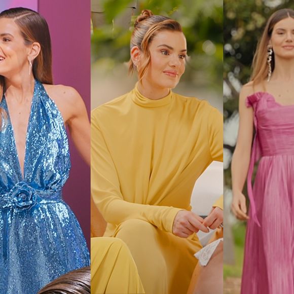 Românticos e fluidos: TODOS os looks de Camila Queiroz no reality da Netflix 'Casamento às Cegas 50 +'