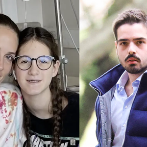 Emocionado, João Silva se despede da ex-enteada Anne-Marie, filha de Schynaider Moura, em velório