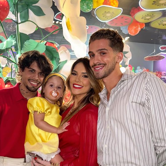 João Guilherme é tio dos filhos de Virgínia e Zé Felipe