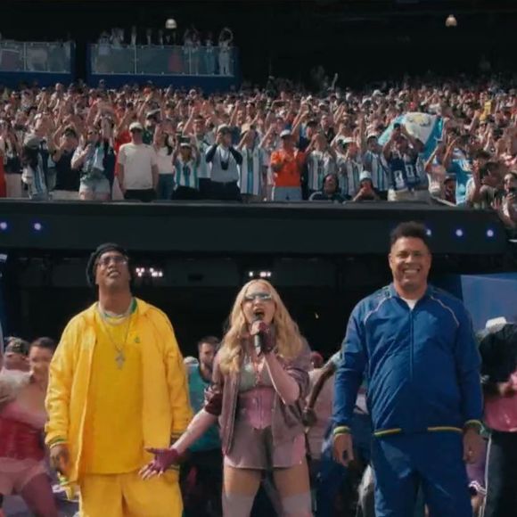 Madonna cantou 'Music' na final da Copa do Mundo