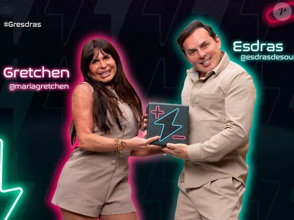 Gretchen e Esdras: Rainha do rebolado e ícone dos memes, Gretchen retorna aos realities ao lado do marido, o músico Esdras de Souza. Juntos, formam um dos casais mais experientes do Power Couple Brasil 7