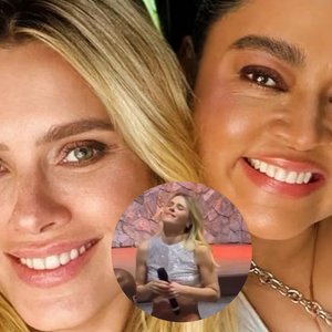 Carolina Dieckmmann se emocionou ao ouvir uma música de Preta Gil em sua festa de aniversário