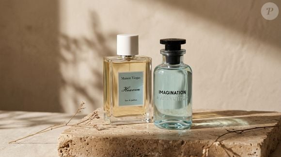 O Imagination, da Louis Vuitton, custa R$ 2.260 na versão de 100 ml, enquanto o Heaven, da Maison Viegas, inspirado na fragrância de luxo, sai por R$ 189 no mesmo volume. A diferença é de R$ 2.071. Segundo as descrições dos perfumes, os dois compartilham referências olfativas como cítricos, chá preto chinês e notas associadas ao âmbar, mas isso não significa que tenham composições idênticas