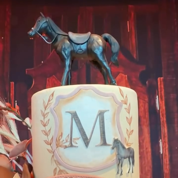 Marina, filha de Ivete Sangalo, preferiu referências à série ‘Zoe e Raven’, da Netflix, que conta a história de uma jovem que desenvolve uma amizade com um cavalo