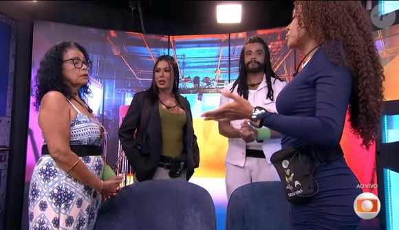 Dona Vilma foi a responsável por dar o veredito final em colocar Aline e Vinícius na berlinda do 'BBB 25'; Diogo concordou