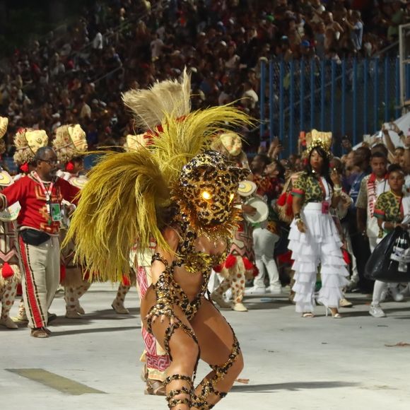 Paolla Oliveira 'virou' onça na fantasia do carnaval 2024