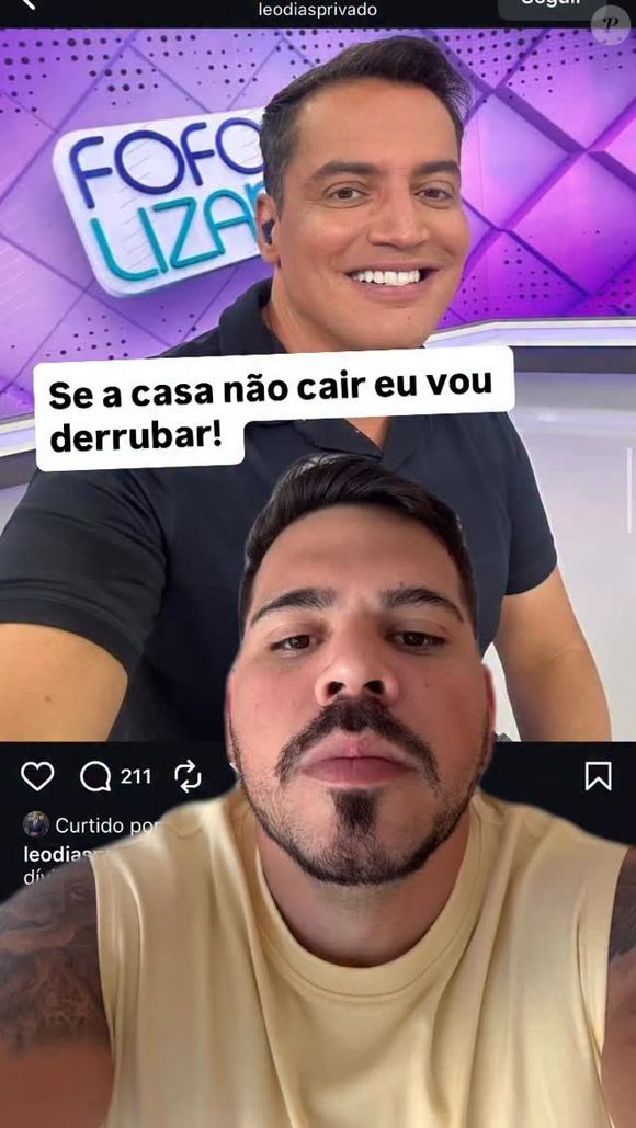 Rafael Murmura para Leo Dias: ‘Eu vou lutar até te prender’