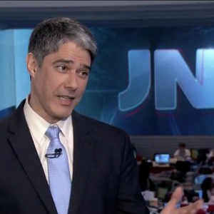 À medida em que fazia história, William Bonner também passou a mostrar uma nova face ao público