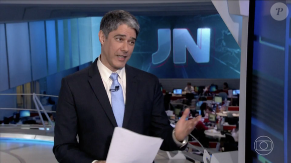 À medida em que fazia história, William Bonner também passou a mostrar uma nova face ao público