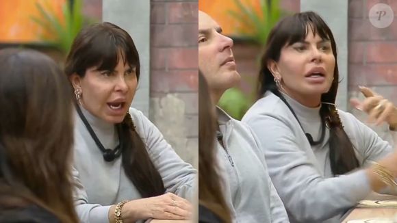 Gretchen ficou irritada por terem comido o pedaço de carne que ela separou para o marido Esdras em 'Power Couple Brasil 2025'