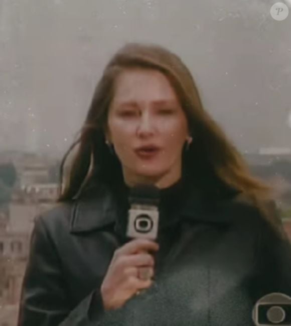 Ilze Scamparini, em fotos antes e depois, mostram que a jornalista da Globo já fez inúmeras reportagens de renome, principalmente no Vaticano.