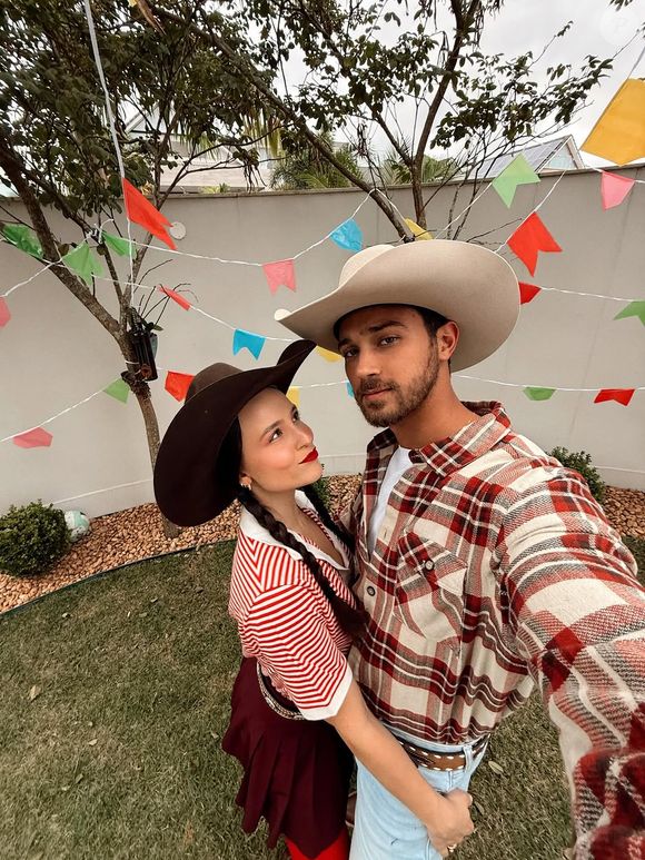 Larissa Manoela e André Luiz Frambach estão casados desde 2023