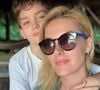 Ana Hickmann é mãe de Alezinho, de 11 anos, seu único filho com Alexandre Correa