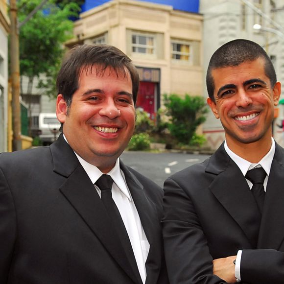 Com tanto apelo popular, Leandro Hassum protagonizou o seriado 'Os Caras de Pau' com Marcius Melhem