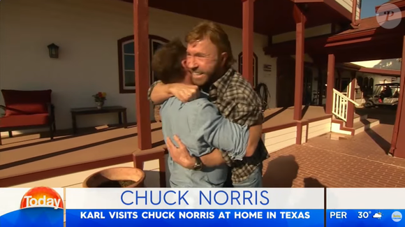 Em 2018, o repórter Karl Stefanovic, do programa Today, visita o rancho no Texas e conversa com o astro e lenda viva Chuck Norris, revelando de perto os detalhes impressionantes da propriedade