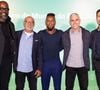 Junior, ídolo do Flamengo, em foto entre Grafite, Zé Roberto, Ricardinho e Hernanes, todos como ele, ex-jogadores; hoje comentarista da Globo, famoso vai receber indenização de companhias aéreas
