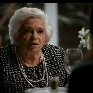 A atriz Lúcia Berta, na época do comercial, com 84 anos, lamentou a ‘censura’