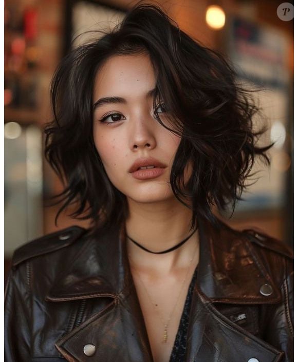 Dizem que o visual clean está caindo dos fios mais altos , dando lugar a mechas volumosas e bagunçadas.