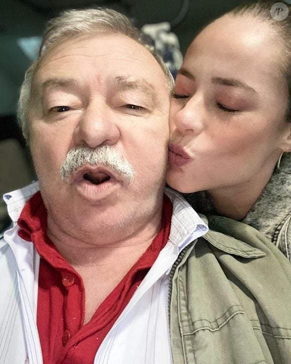 Paolla Oliveira e o pai, José Everardo Oliveira