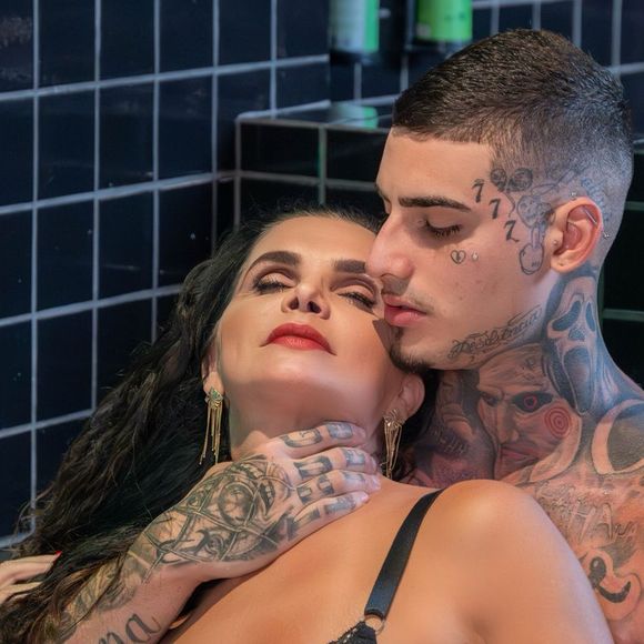 O novinho do momento! Kylian prova que tem fôlego e protagoniza cenas quentes com Luiza Ambiel!