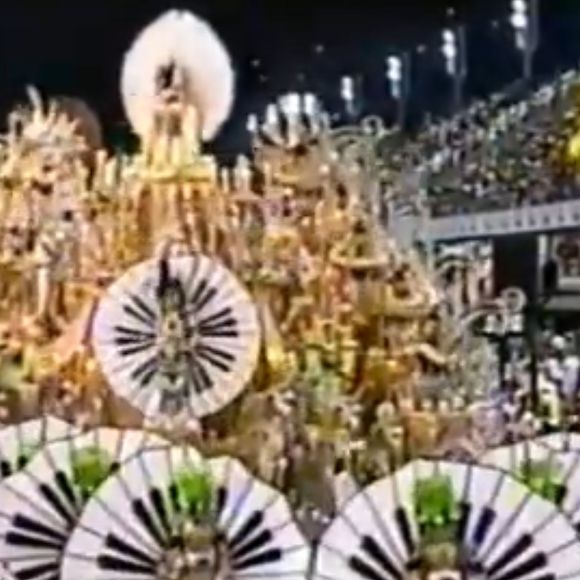 Fábio de Mello foi coreógrafo da Imperatriz Leopoldinense (1997, foto), da Mocidade, e da Viradouro no carnaval do Rio