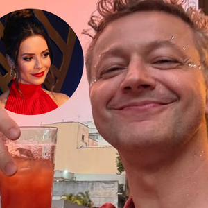 Lucas Lima recebeu Sandy e o namorado da cantora em sua festa de aniversário