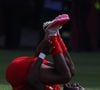Volante da seleção do Canadá, Ismaël Koné deixou o gramado de maca após uma entrada de Assim Madibo na Copa 2026