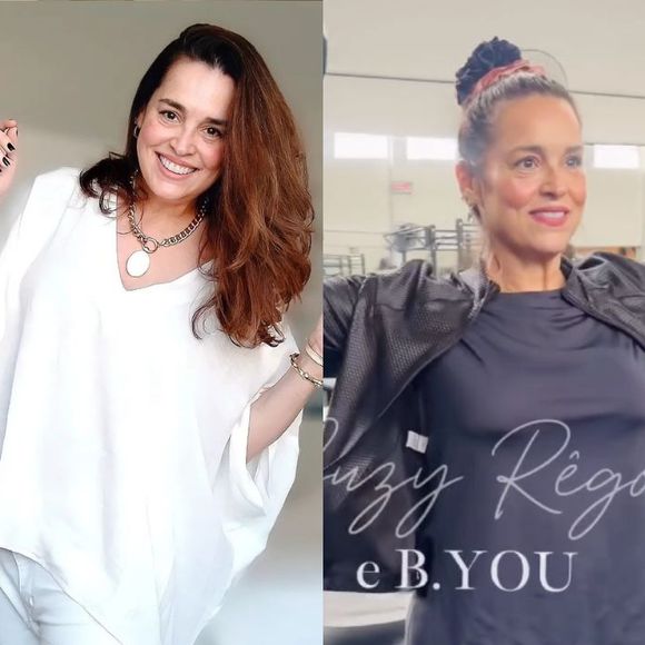 Antes e depois de Suzy Rêgo: 35 fotos mostram como o corpo da atriz saiu do manequim 48 para o 38 com dieta e exercícios